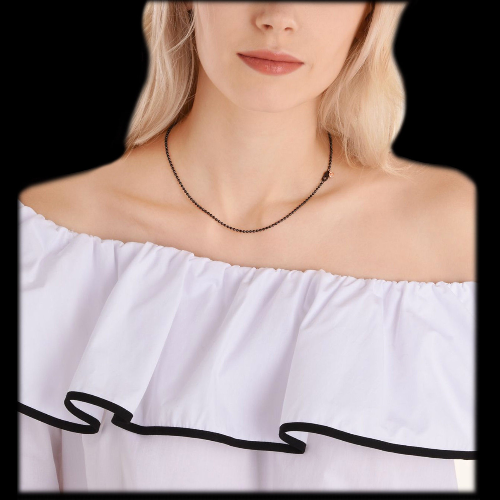 Collana nera dodo on sale