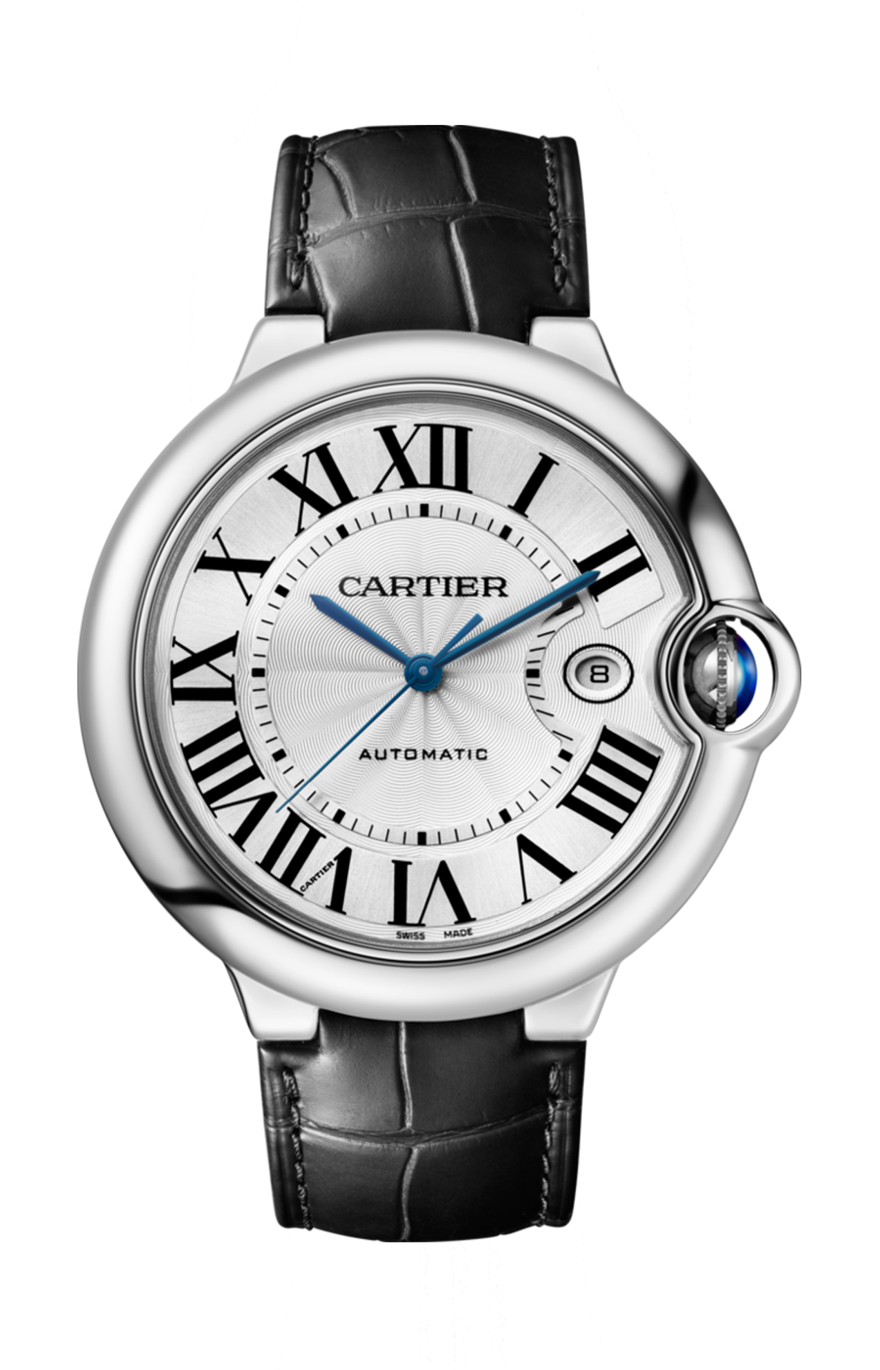 BALLON BLEU DE CARTIER 42 MM ACCIAIO PELLE WSBB0026