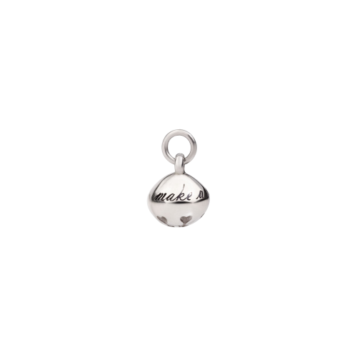 DODO GOOD LUCK -  CIONDOLO CAMPANELLO IN ARGENTO - D.BELLA/P/SNOW