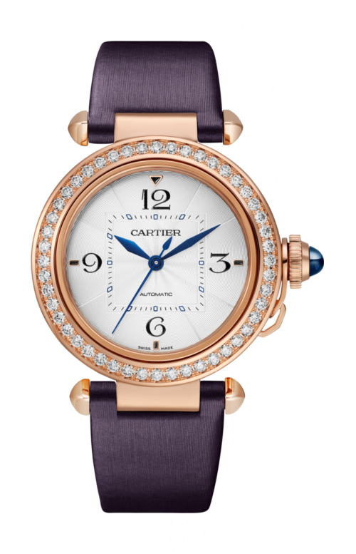 PASHA DE CARTIER, ORO ROSA, DIAMANTI, AUTOMATICO - WJPA0015