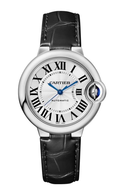 BALLON BLEU DE CARTIER 33 MM, ACCIAIO, PELLE - WSBB0030