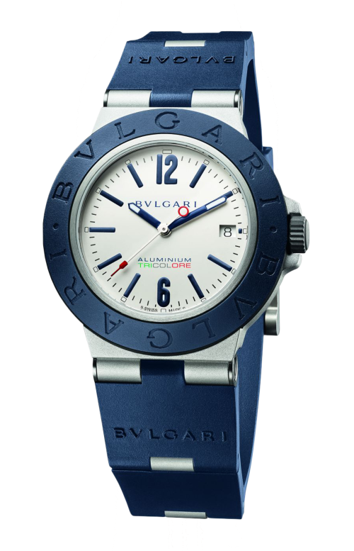 BVLGARI ALUMINIUM TRICOLORE - BB40SATRSNL/TRICO2