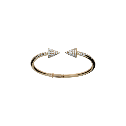 BRACCIALE FRECCE IN ORO ROSA CON DIAMANTI - 1PU0031984/5