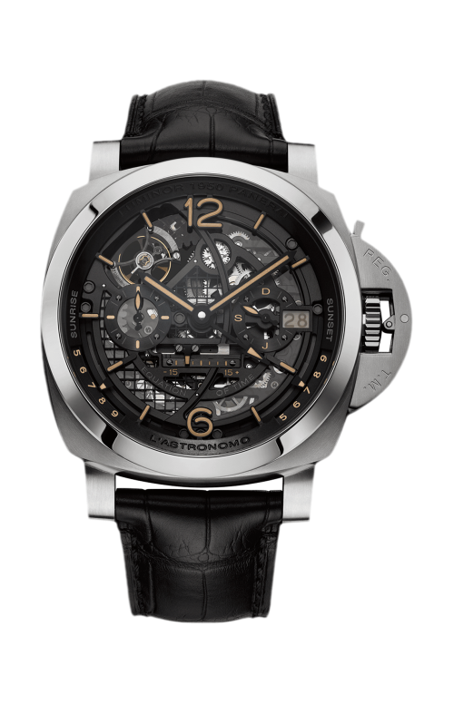 L’ASTRONOMO LUMINOR 1950 TOURBILLON MOON PHASES EQUATION OF TIME GMT – 50MM - PAM00920