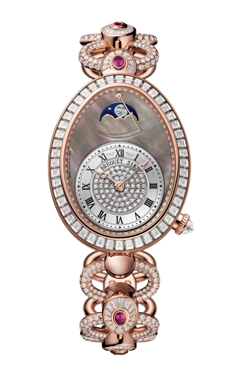 LADIES'' REINE DE NAPLES HIGHT JEWELLERY MOON PAHASES - 8909BR/8T/J29/DDDR