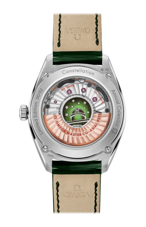 CONSTELLATION GLOBEMASTER 41 MM, PLATINO SU PELLE - LIMITED EDITION - 130.93.41.22.99.002