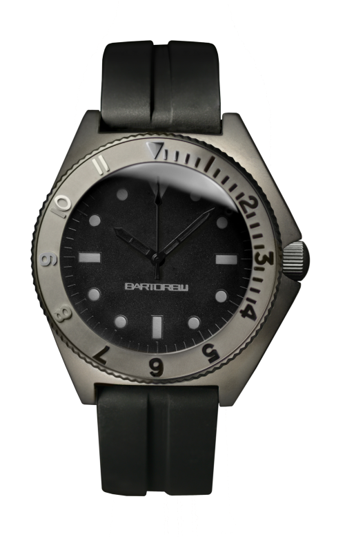 SCUBA BLACK AUGUST QUARZO - AUGUSTO 42/N-G