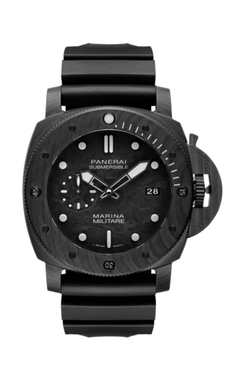 SUBMERSIBLE MARINA MILITARE CARBOTECH™ 47 MM - DOPPIO CINTURINO - PAM02979