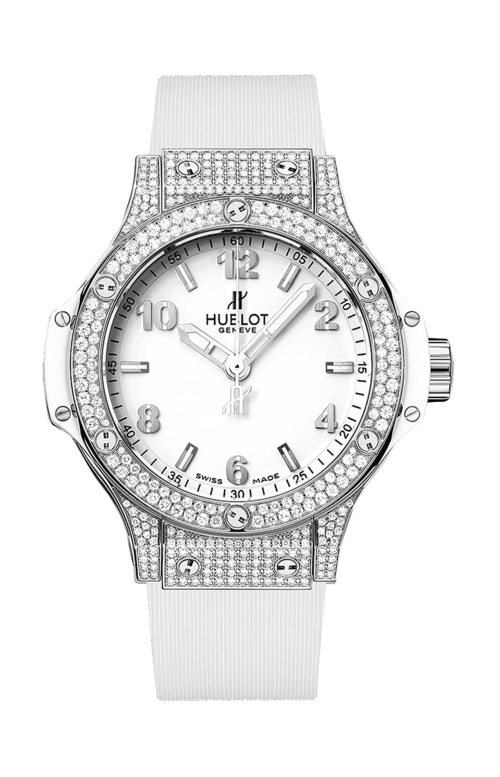 BIG BANG STEEL WHITE PAVÉ 38 MM - 361.SE.2010.RW.1704