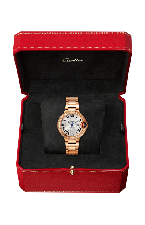 BALLON BLEU DE CARTIER 33 MM, AUTOMATICO, ORO ROSA - WJBB0063