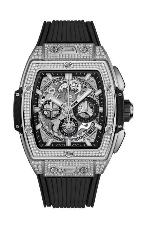 TITANIUM PAVÉ CHRONOGRAPH - 642.NX.0170.RX.1704