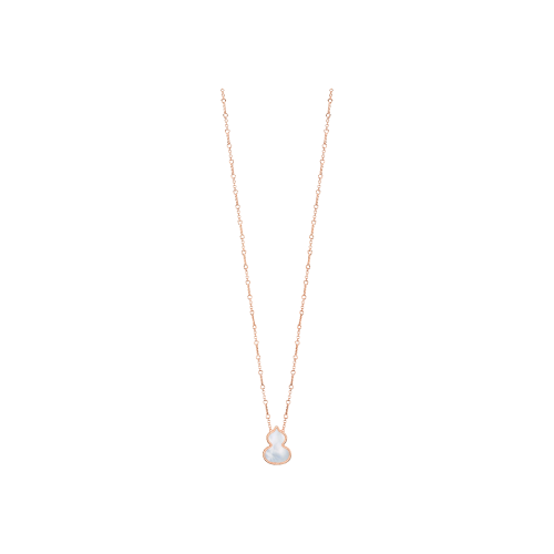 COLLANA WULU IN ORO ROSA CON MADREPARLA - WU-030-NL17-RGMOP - WZN30AJRGMP