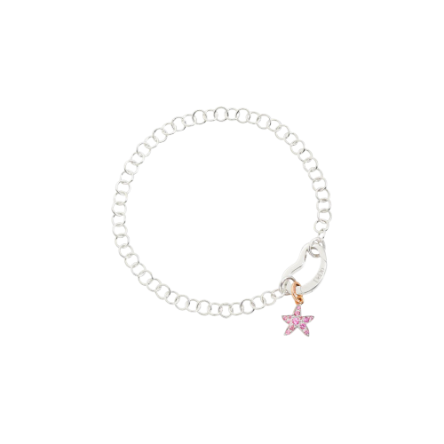 DODO FORTUNA - MOSCHETTONE SEMINO IN ARGENTO - PICCOLO - DTFAG/A/P/K