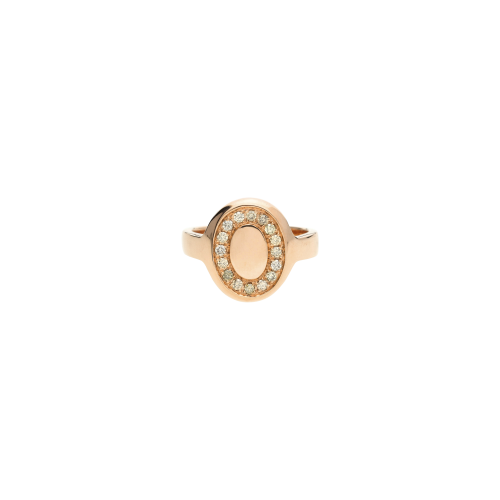 AN BARBERISPRATI OR 9KT DIAM.BROWN 0,26