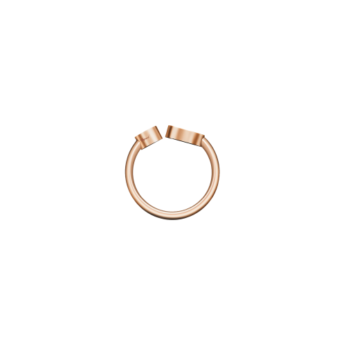 Accedi al prodotto correlato Chopard CHOPARD - HAPPY HEARTS - ANELLO IN ORO ROSA CON DIAMANTE E PIETRA ROSSA - 829482-5800 - 829482-5810