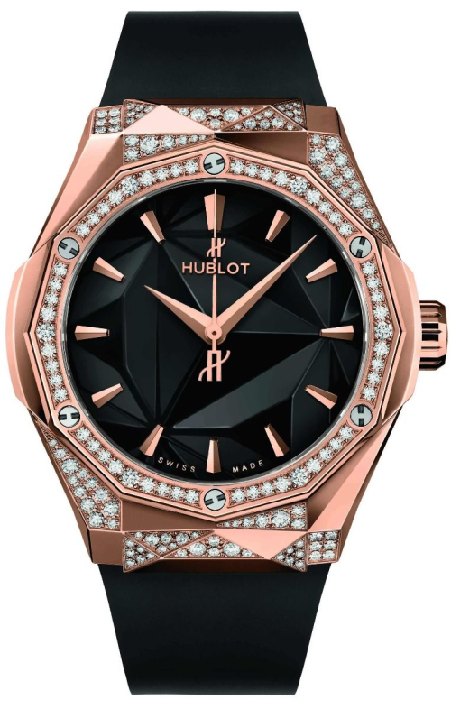 CLASSIC FUSION ORLINSKI KING GOLD ALTERNATIVE PAVÉ 40 MM - 550.OS.1800.RX.1804.ORL19