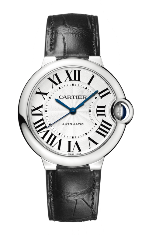 BALLON BLEU DE CARTIER 36 MM, ACCIAIO, PELLE - WSBB0028