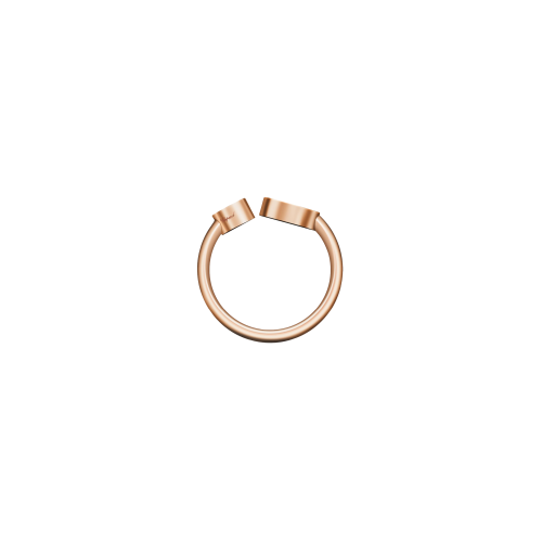 Accedi alla scheda di Chopard CHOPARD - HAPPY HEARTS - ANELLO IN ORO ROSA CON DIAMANTE E PIETRA ROSA - 829482- - 829482-5608