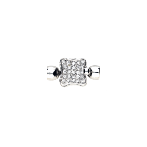 CHIUSURA SUSTA DAMIANI IN ORO BIANCO E DIAMANTI