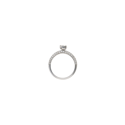 Accedi alla scheda di Bartorelli Italian Jewels ANELLO SOLITARIO IN ORO BIANCO E PAV&Eacute; DI DIAMANTI - VR09201DW