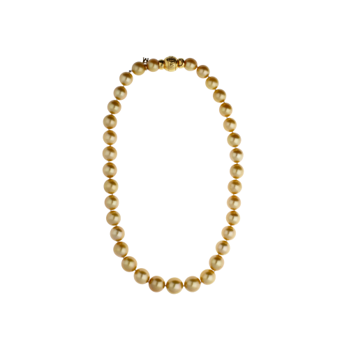 COLLANA MIKIMOTO PERLE GOLD CON CHIUSURA IN ORO GIALLO - WFSG359-35