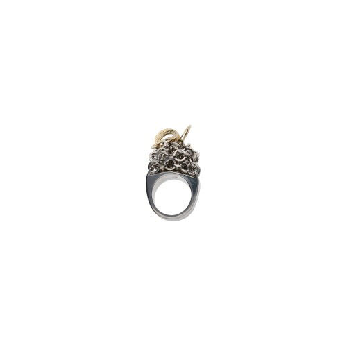 ANELLO  PIANEGONDA  GOLD CHARM IN ARGENTO E ORO GIALLO - AA050616
