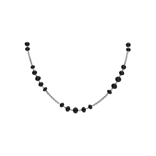 COLLANA IN ORO BIANCO E SPINELLO BRIOLE - BAC001