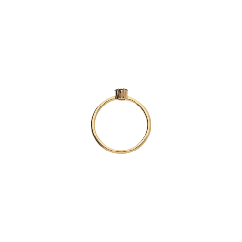 ANELLO ROSETTA IN ORO ROSA E RUBINI - VR25641RUP