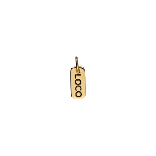 DODOTAGS - LOCO - Ciondolo in oro rosa 9 kt - DM3/9/LOCO/K