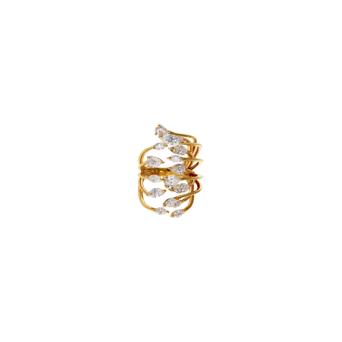 ANELLO RAMI IN ORO ROSA E DIAMANTI - 3R00002D P3,94