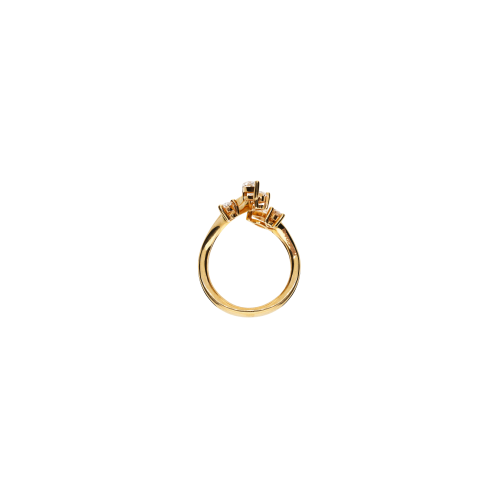 ANELLO RAMI IN ORO ROSA E DIAMANTI - 3R00032DP