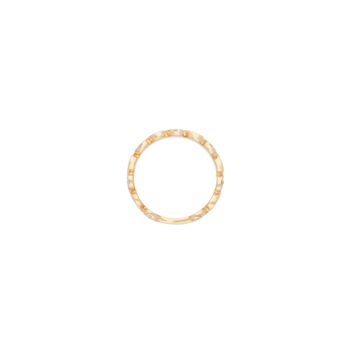 ANELLO CUORI IN ORO ROSA E DIAMANTI BIANCHI - VR27292DP