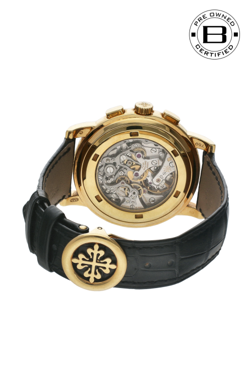 CHRONOGRAPH ORO GIALLO PELLE DI ALLIGATORE 42 MM  MANUALE - U-5070J-001