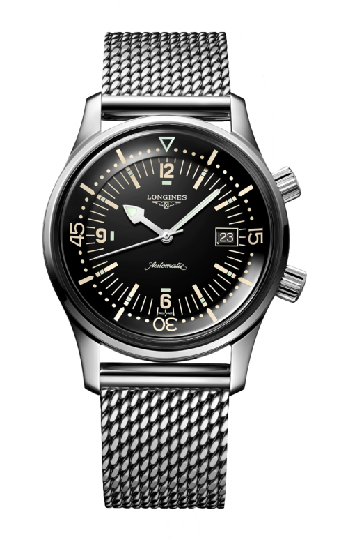 THE LONGINES LEGEND DIVER WATCH - L3.774.4.50.6