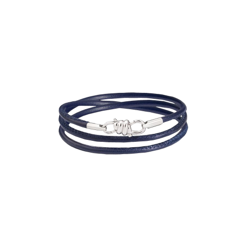 DODO NODO - BRACCIALE NODO IN ORO BIANCO E NAPPA - DKB/K2/FL/A - DBB9006KNOT0000OA