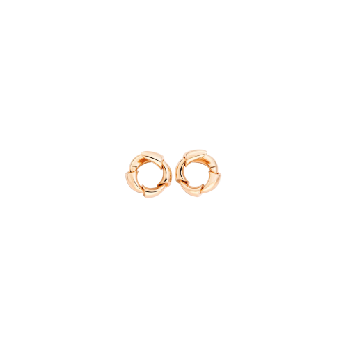 ORECCHINI CALLA IN ORO ROSA 18K