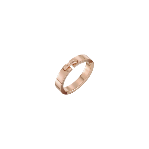 CHAUMET - FEDE NUZIALE LIENS EVIDENCE IN ORO ROSA - 080543