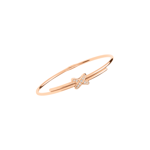 CHAUMET - BRACCIALE JEUX DE LIENS IN ORO ROSA E DIAMANTI - 081776 - 081776