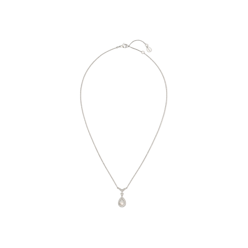 CHAUMET - COLLANA JOSÉPHINE AIGRETTE IN ORO BIANCO CON DIAMANTI E PERLA AKOYA - 083456 - 083456