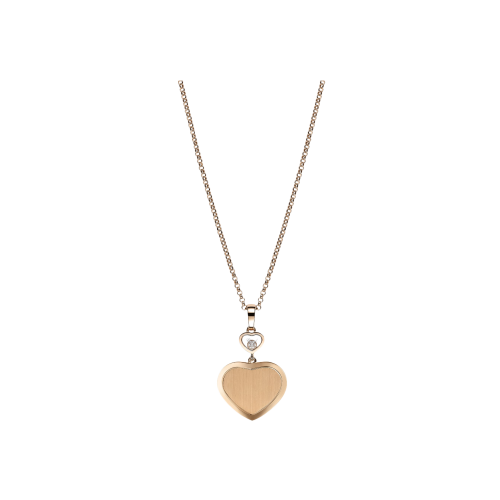 CHOPARD - HAPPY HEARTS GOLDEN HEARTS IN ORO ROSA ETICO, DIAMANTE - LIMITED EDITION - 79A007-5021 - 79A007-5021