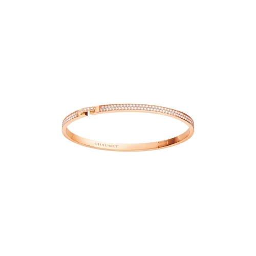 CHAUMET - BRACCIALE LIENS ÉVIDENCE IN ORO ROSA E DIAMANTI - 083555 - 083555