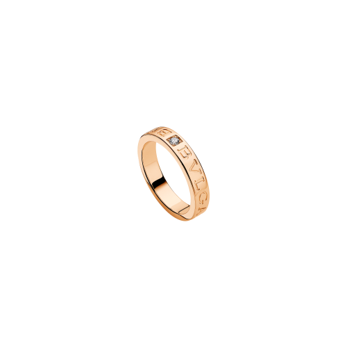 ANELLO BVLGARI BVLGARI IN ORO ROSA - AN854185 - AN854185