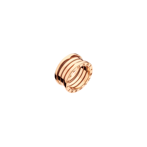 ANELLO B.ZERO1 A QUATTRO FASCE IN ORO ROSA - AN856732 - AN856732