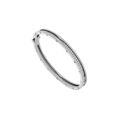 BRACCIALE B.ZERO1 IN ORO BIANCO  CON PAVÈ DI DIAMANTI - BR859000