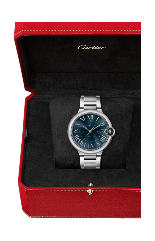 BALLON BLEU DE CARTIER, 40 MM,  AUTOMATICO, ACCIAO - WSBB0061