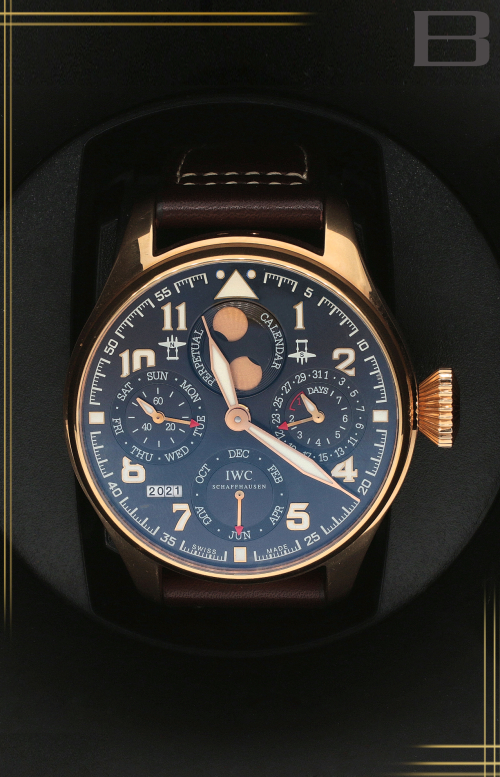 IWC BIG PILOT PERPETUAL "ANTOINE DE SAINT EXUPERY" LIMITED EDITION 036/500 - U-IW502617