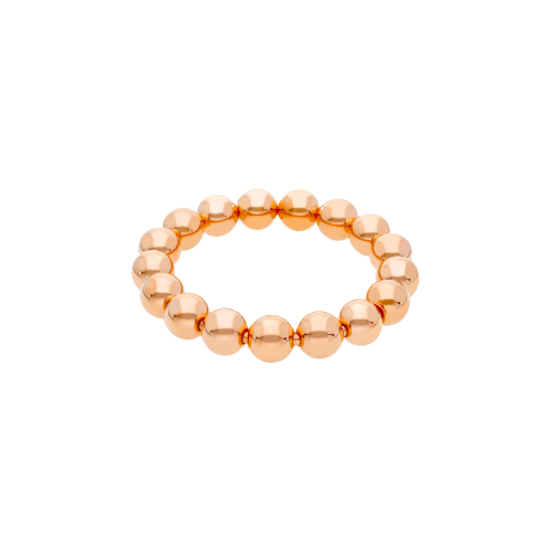 BRACCIALE BOULES IN ORO ROSA - M01