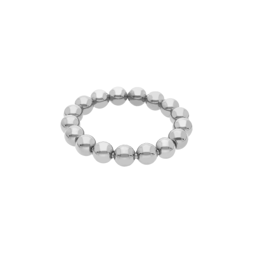 BRACCIALE BOULES IN ORO BIANCO - M01