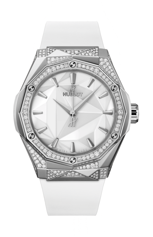 CLASSIC FUSION ORLINSKI TITANIUM WHITE ALTERNATIVE PAVÉ 40 MM - 550.NS.2200.RW.1804.ORL20
