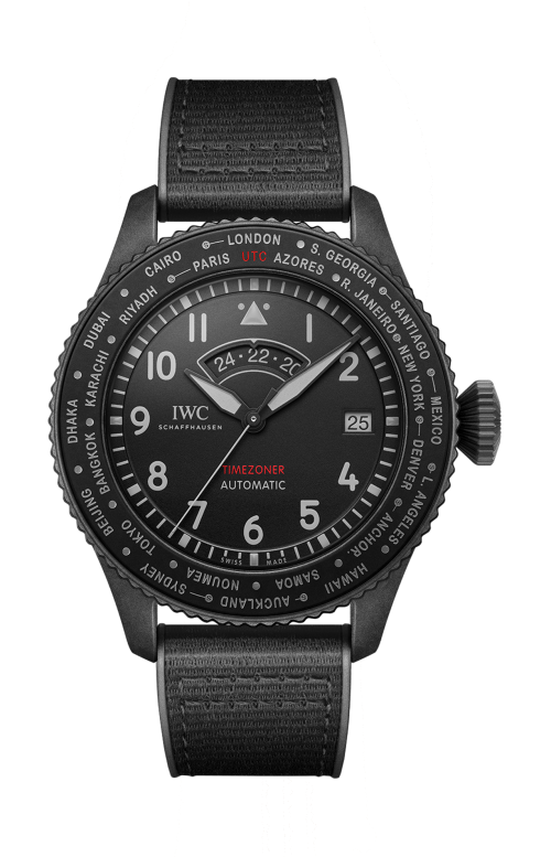 PILOT’S WATCH TIMEZONER TOP GUN CERATANIUM - IW395505